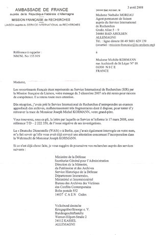 Courrier ITS